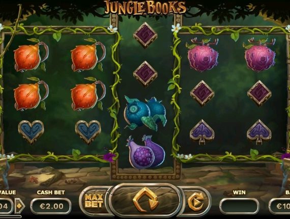 machine à sous Jungle Books écran 2