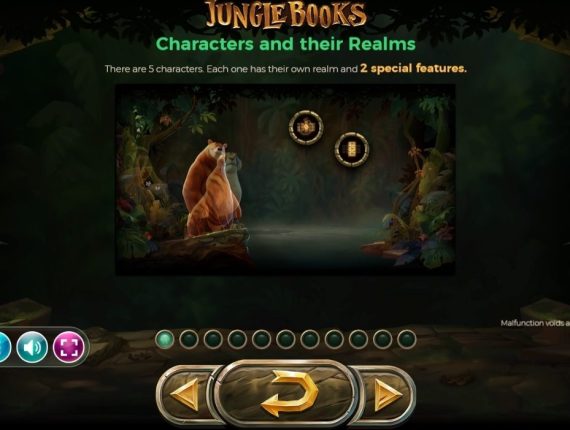 machine à sous Jungle Books écran 3