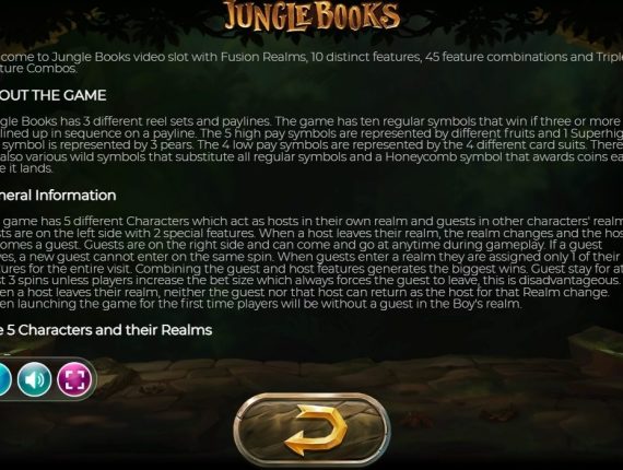 machine à sous Jungle Books écran 4