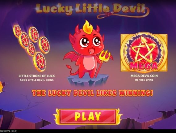 machine à sous Lucky Little Devil écran 1