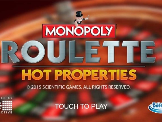machine à sous Monopoly Roulette Hot Properties écran 1