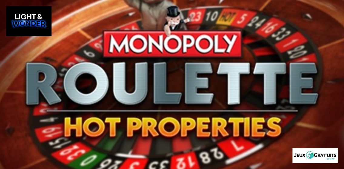 lobby du machine à sous Monopoly Roulette Hot Properties