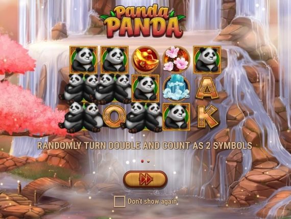machine à sous Panda Panda écran 1