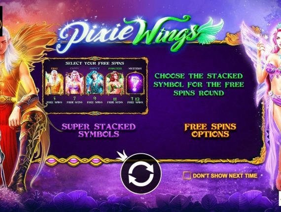machine à sous Pixie Wings écran 1