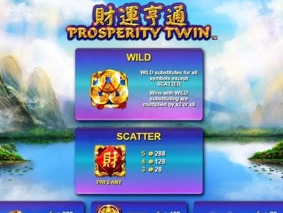 machine à sous Prosperity Twin écran 3