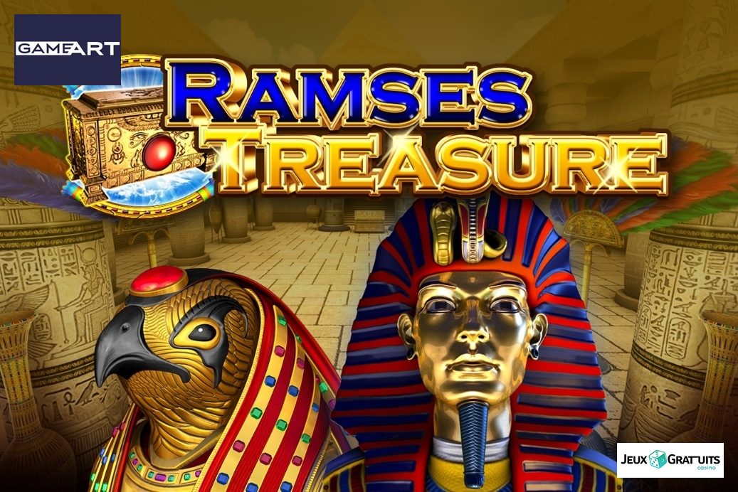 lobby du machine à sous Ramses Treasure