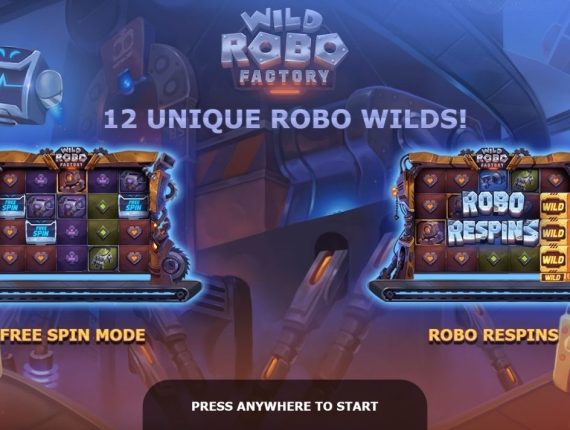 machine à sous Robo Smash écran 1