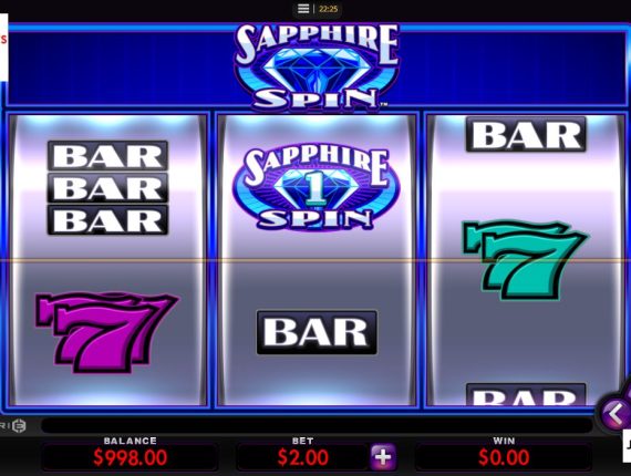 machine à sous Sapphire Sorceress écran 2