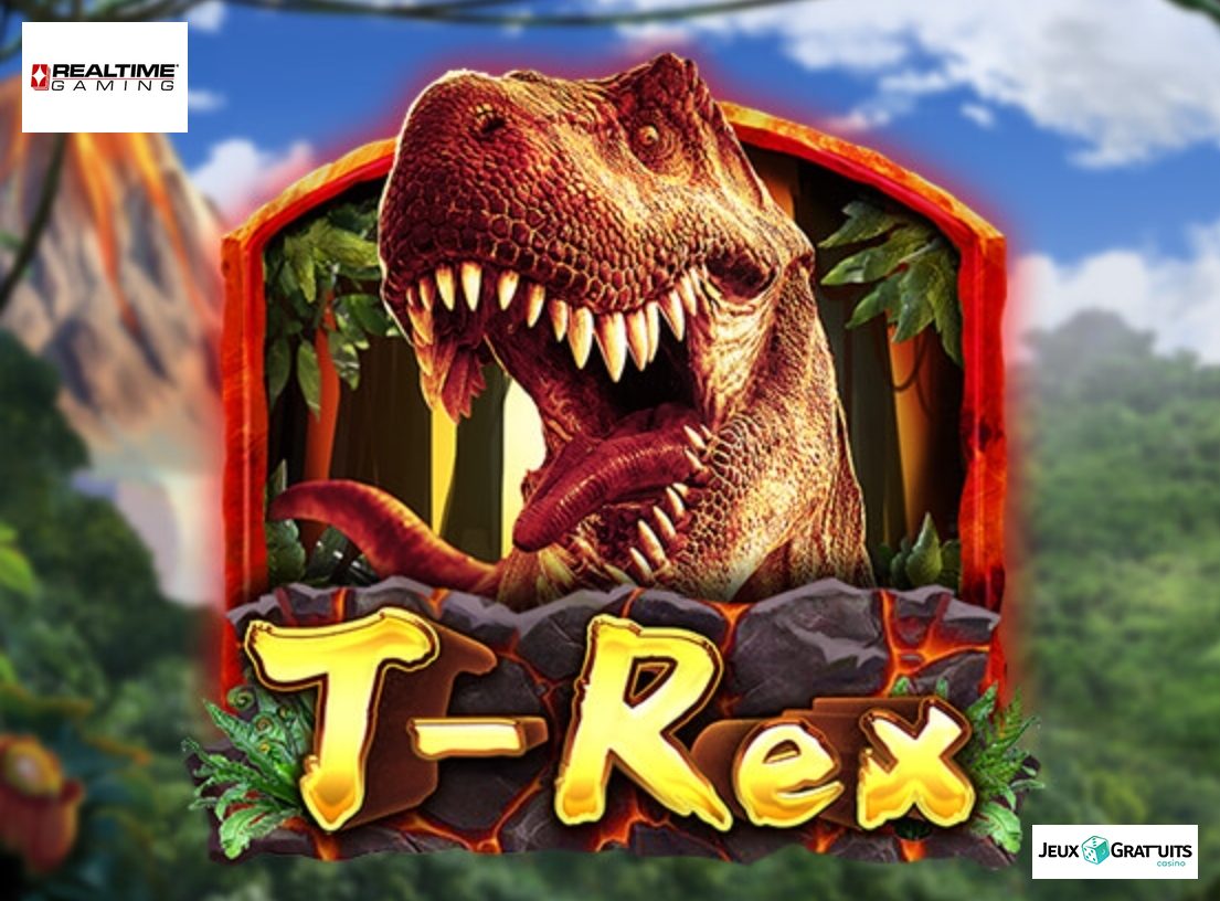 lobby du machine à sous T-Rex
