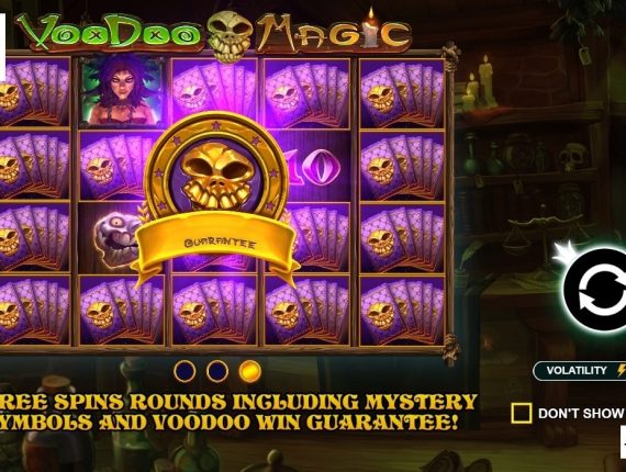 machine à sous Voodoo Magic écran 1