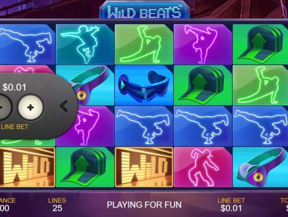 machine à sous Wild Beats écran 4