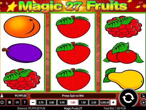 machine à sous Black Magic Fruits écran 2