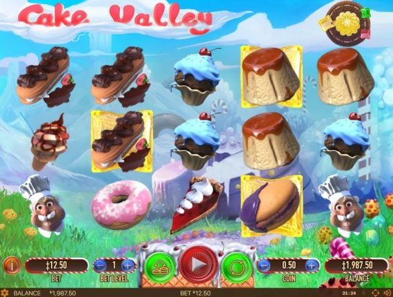 machine à sous Cake Valley écran 2