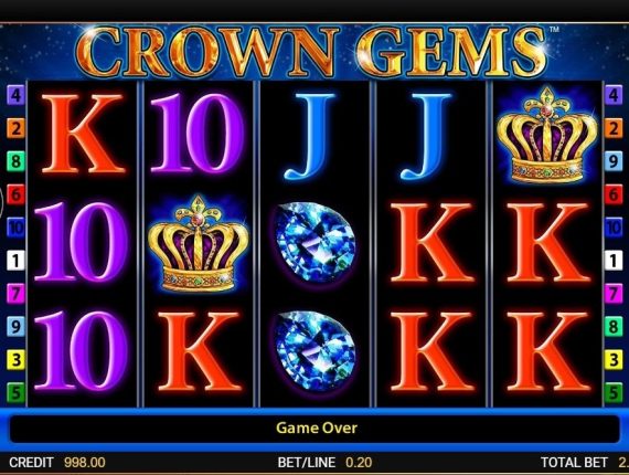machine à sous Crown Gems écran 2