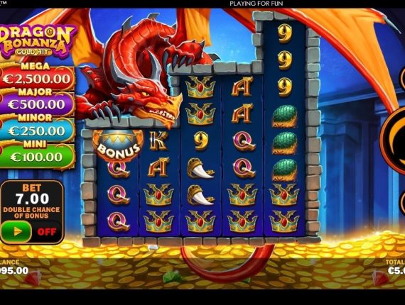 machine à sous Dancing Dragon écran 2