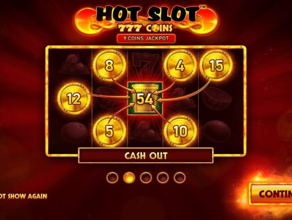 machine à sous Hot Slot écran 1