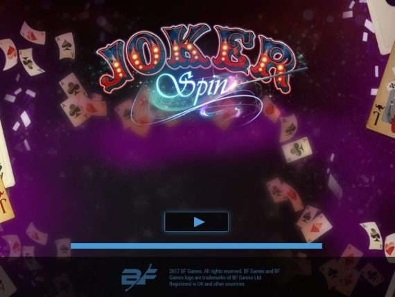 machine à sous Joker Spin écran 1