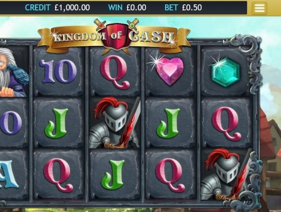 machine à sous Kingdom of Cash écran 1
