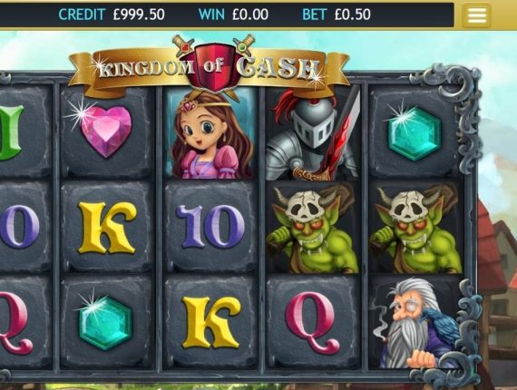 machine à sous Kingdom of Cash écran 2