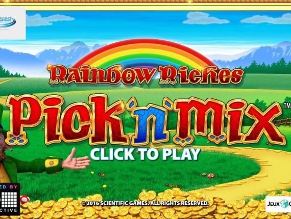 machine à sous Rainbow Riches Pick and Mix écran 1