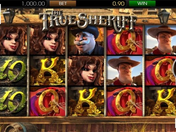 machine à sous True Sheriff écran 1