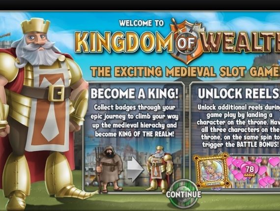machine à sous Kingdom of Wealth écran 1