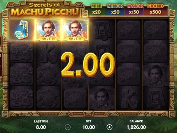 machine à sous Machu Picchu Gold écran 2