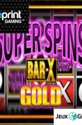 Super Spins Bar X Gold