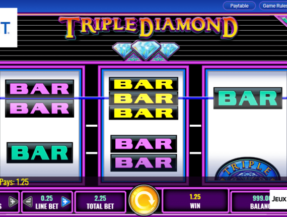 machine à sous Diamond Queen écran 2