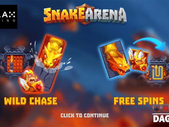 machine à sous Snake Arena écran 1